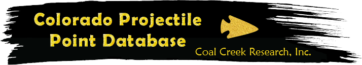 Colorado Projectile Point Database logo